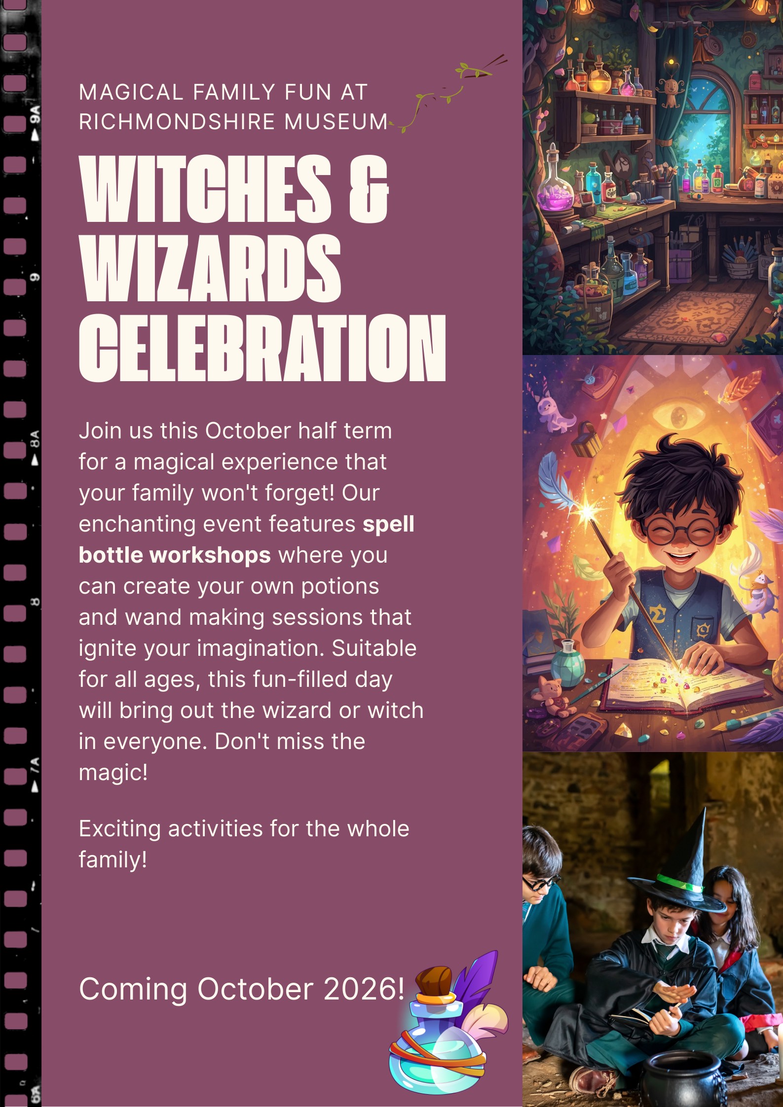 Witches and Wizards this October half term